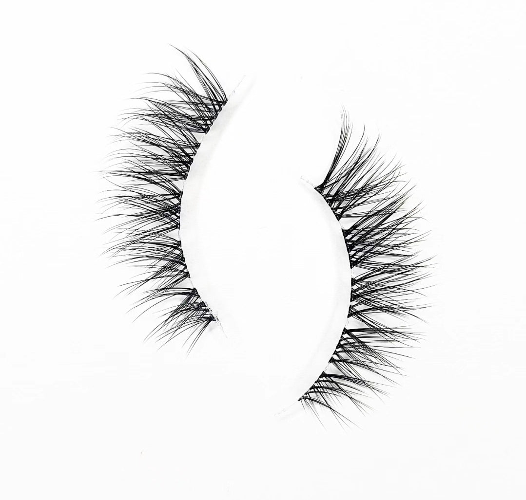 Faux mink - clear band lashes - flexible and lightweight for everyday wear - affordable  styles from £3.25 or Pick 'n' Mix 10 pairs for £25!