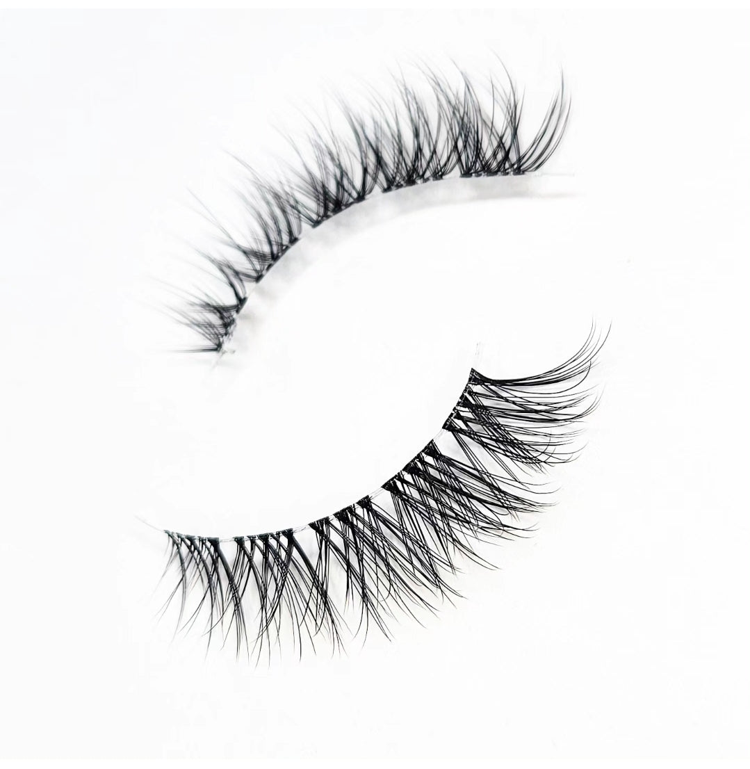 Faux mink - clear band lashes - flexible and lightweight for everyday wear - affordable  styles from £3.25 or Pick 'n' Mix 10 pairs for £25!